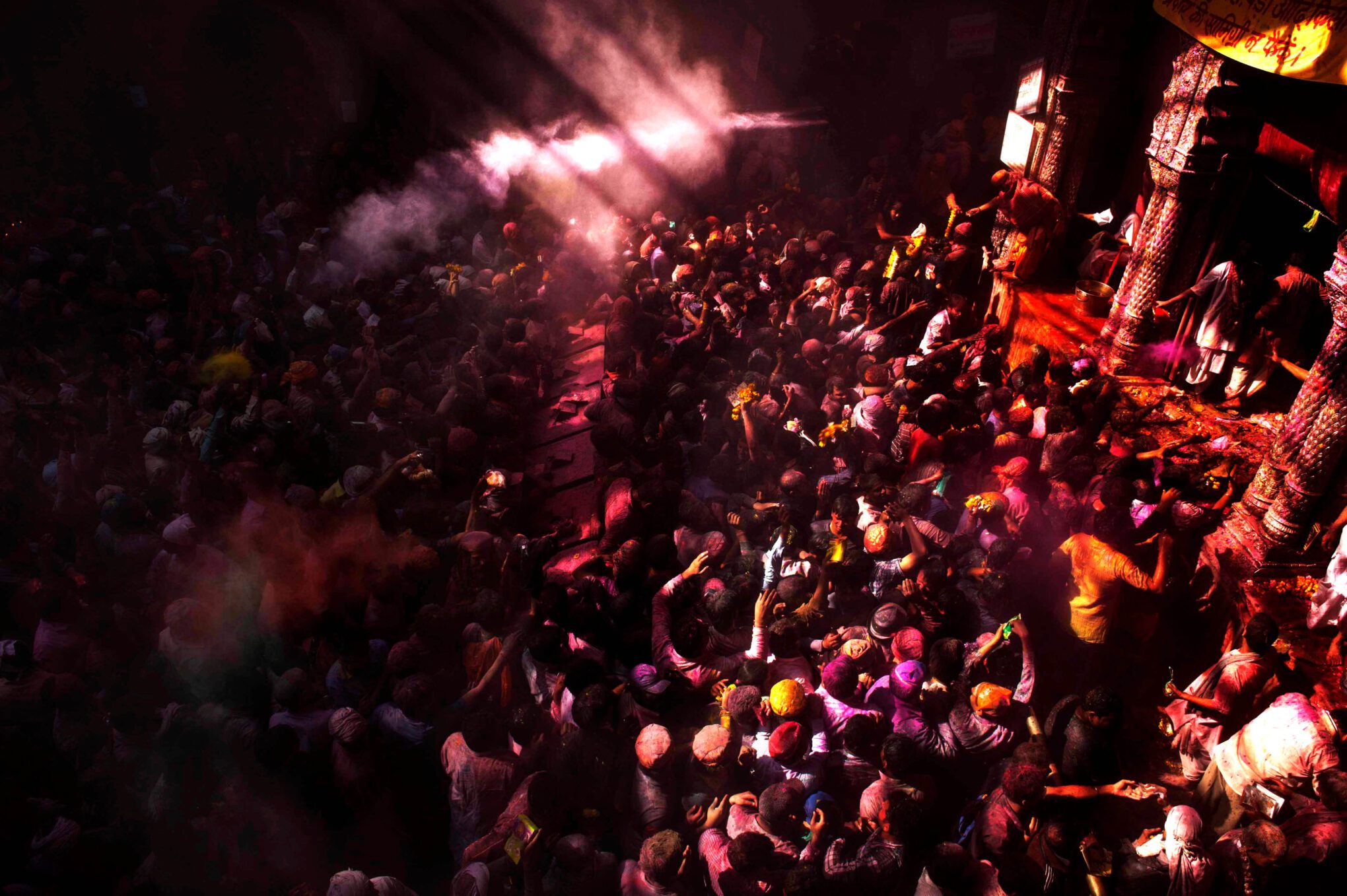 Holi in the Land of Radha-Krishna