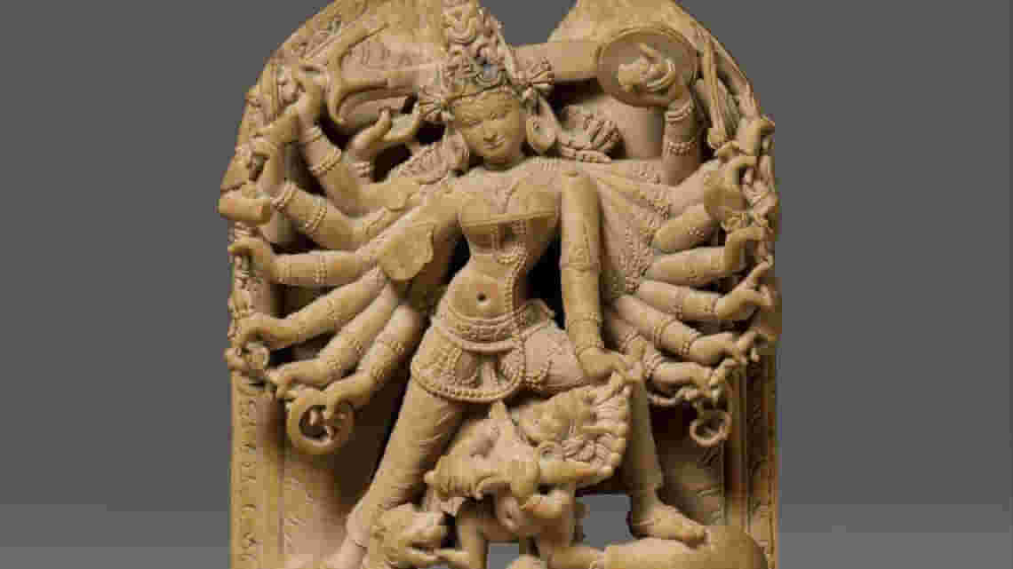 Durga’s Stature & Iconography Evolved in the Gupta Period