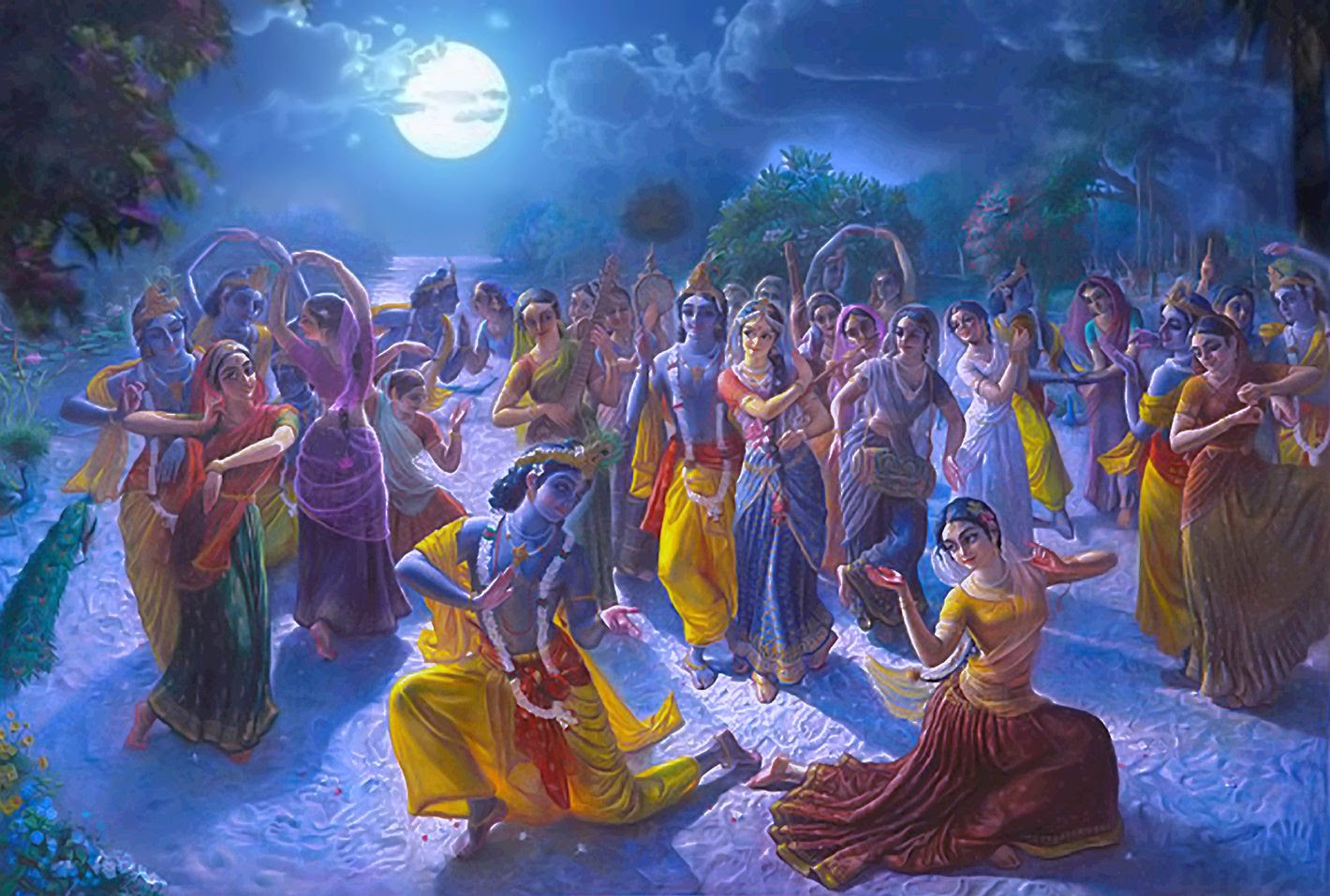Lord Krishna Dancing