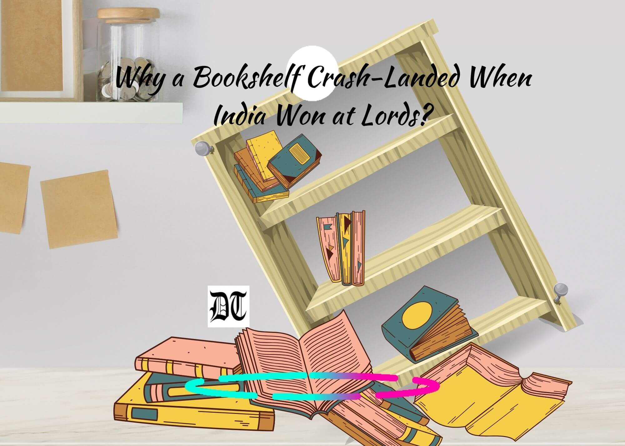 Why a Bookshelf Crash-Landed When India Won at Lords?