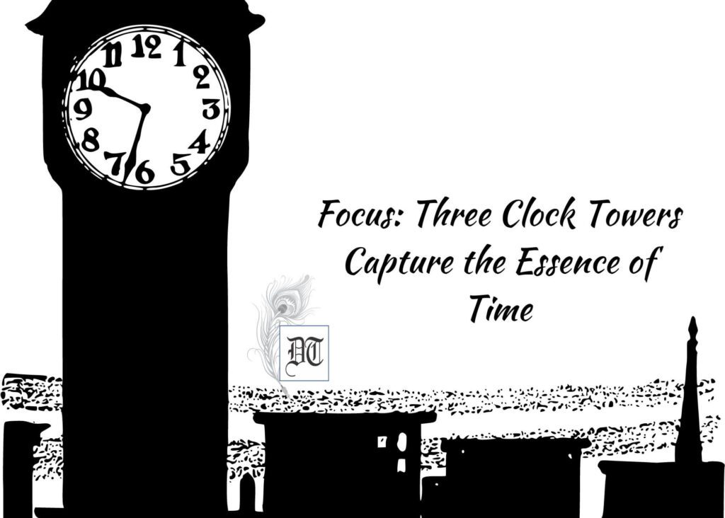 Focus Three Clock Towers Capture the Essence of Time Different Truths
